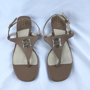 Alex Marie Sandals Women's Leather Shoes Size 8M Medallion NEW